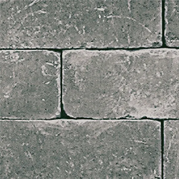 SEMMELROCK CASTELLO / plotový systém - poloviční kámen 20x20x14 cm, otloukaný povrch, rustikální vzhled, nepravidelné hrany - šedá