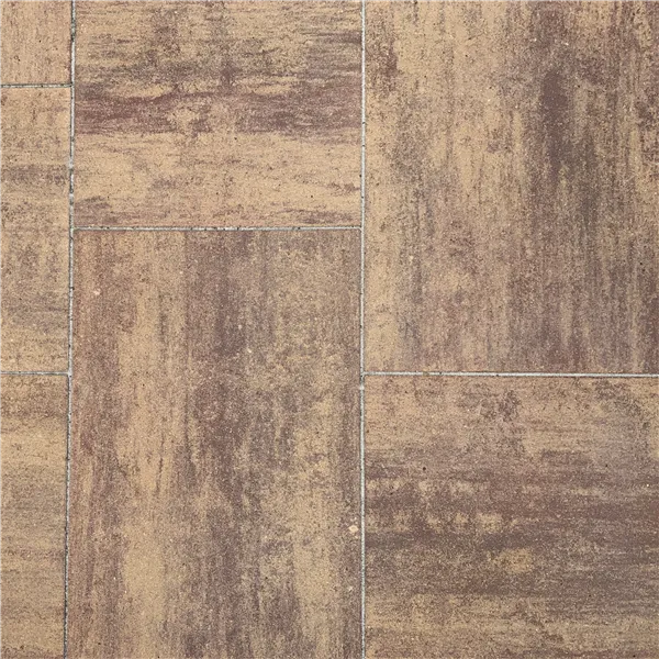 SEMMELROCK CITYTOP Grande kombi protect / dlažba s mikro zkosenou hranou, výška 6 cm - triomix podzim