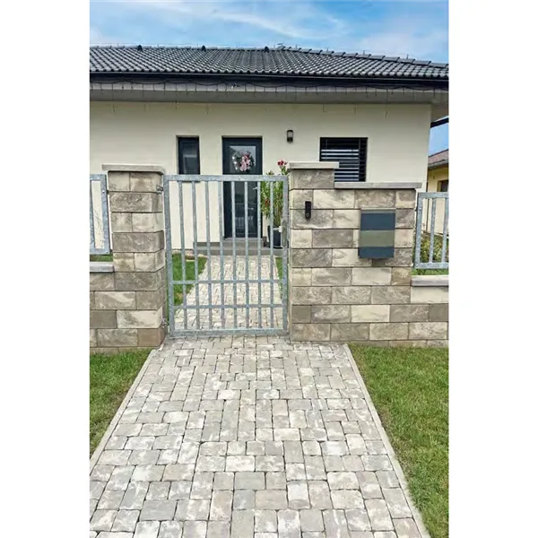 SEMMELROCK RIVAGO / plotový systém - stříška 47x27x5-5,5 cm, zdicí systém s hladkou pohledovou stranou - šedohnědočerná