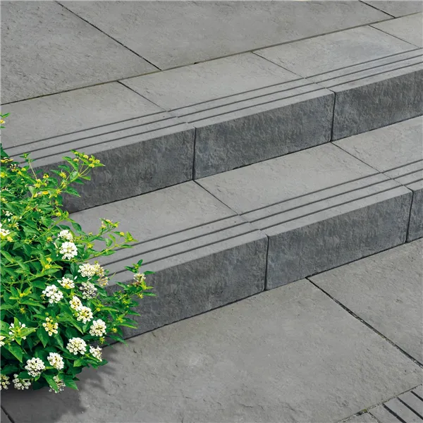 SEMMELROCK BRADSTONE LIAS / schod 45x35x15 cm - šedohnědá