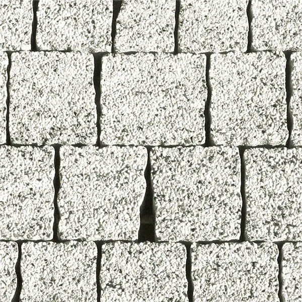 SEMMELROCK NATURO / maloformátová dlažba, výška 6 cm, nepravidelný tvar - granit světlá 