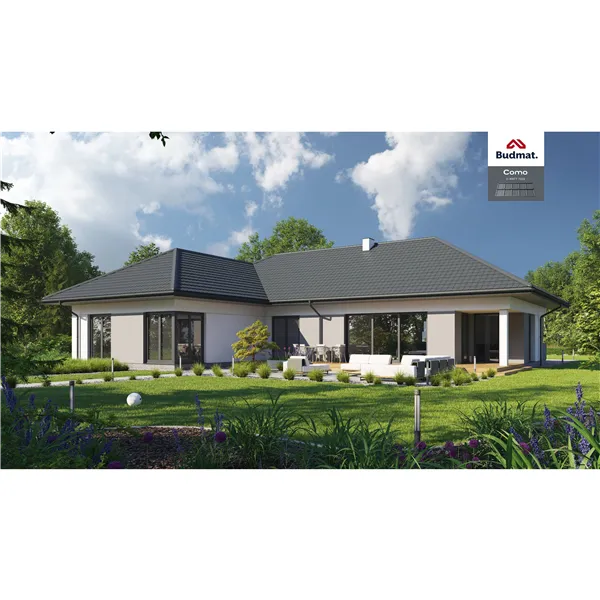 BUDMAT / COMO 350/1216 D-MATT RAL 8017 MIKROVLNA - hnědá