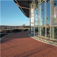 SEMMELROCK PENTER / pálená cihlová dlažba 20x10x5,2 cm - Rot