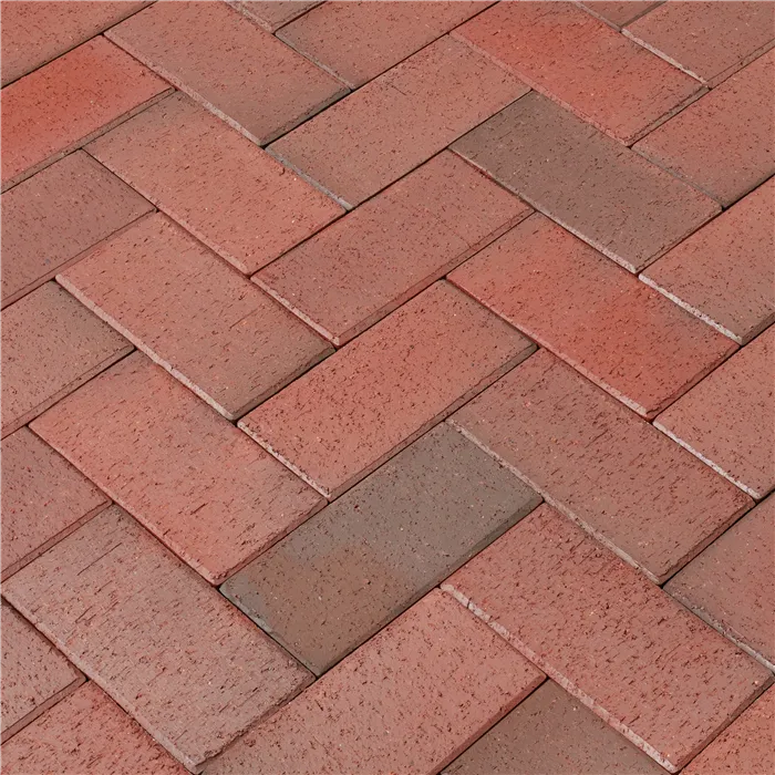 SEMMELROCK PENTER / pálená cihlová dlažba 20x10x5,2 cm - Rotblaubunt