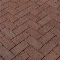 SEMMELROCK PENTER / pálená cihlová dlažba 20x10x5,2 cm - Schwarzbraun