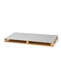 BAUDER / PVC VBL 12 poplastovaný plech tabule (1 × 2 m = 2 m²) - světle šedá