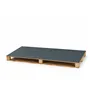 BAUDER / PVC VBL 14 poplastovaný plech tabule (1 × 2 m = 2 m²) - modrošedá