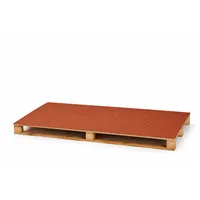 BAUDER / PVC VBL 14 poplastovaný plech tabule (1 × 2 m = 2 m²) - cihlově červená 