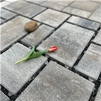 SEMMELROCK CITYTOP Eko Kombi / dlažba se zkosenou hranou, výška 6 cm - bílohnědočerná