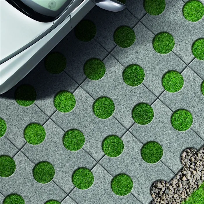 SEMMELROCK PUNTO / eko dlažba 30% biologicky aktivní část zpevněné plochy 60x40x10 cm - šedá