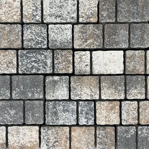 SEMMELROCK ARTE Square kombi / segmentová dlažba, výška 8 cm, PaveLock System - lávově šedá melírovaná