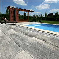 SEMMELROCK ZAHRADNÍ DLAŽDICE ELEGANT / dlaždice se zkosením 30x30x4 cm - bíločerná