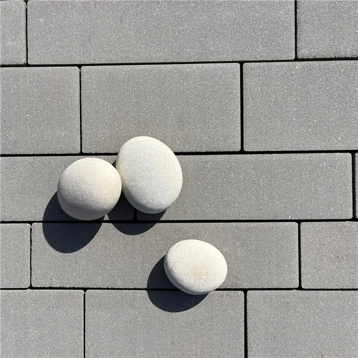 SEMMELROCK ASTI Natura Kombi protect / dlažba s hladkým povrchem bez zkosené hrany, výška 7 cm, PaveLock System - třpytivě světle šedá