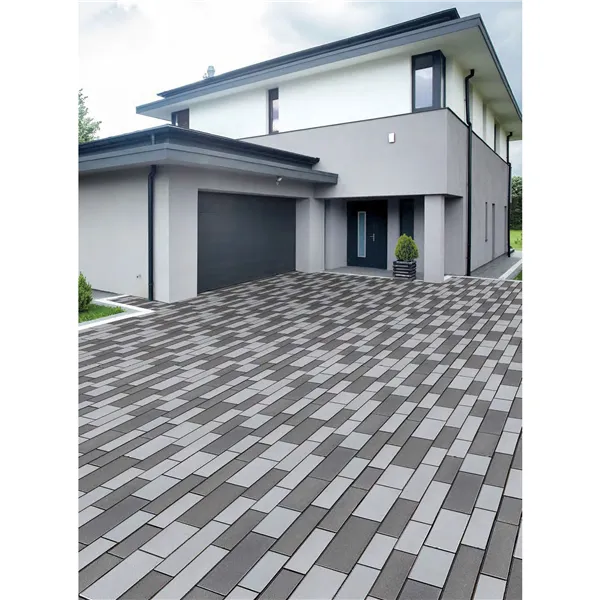 SEMMELROCK ASTI Natura Kombi protect / dlažba s hladkým povrchem bez zkosené hrany, výška 7 cm, PaveLock System - třpytivě ocelově černá