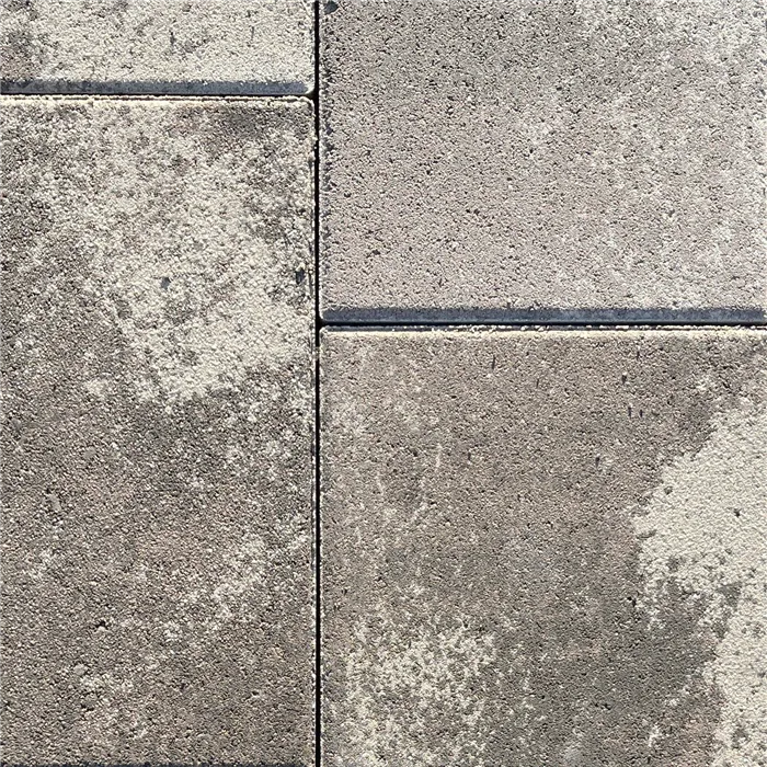 SEMMELROCK CITYTOP Elegant Kombi / dlažba se zkosenou hranou, výška 6 cm, PaveLock System - lávově šedohnědá melírovaná