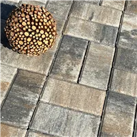 SEMMELROCK NARDO / dlažba se zkosenou hranou 20x10x4 cm - bílohnědočerná