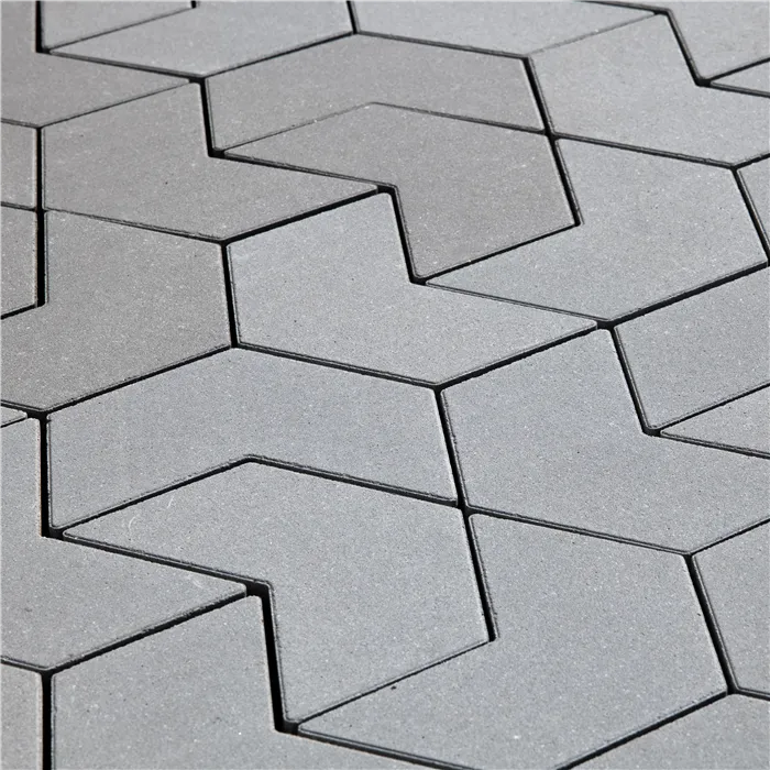 SEMMELROCK ARTE Smart / dlažba se zkosenou hranou, výška 6 cm, PaveLock System - třpytivě světle šedá