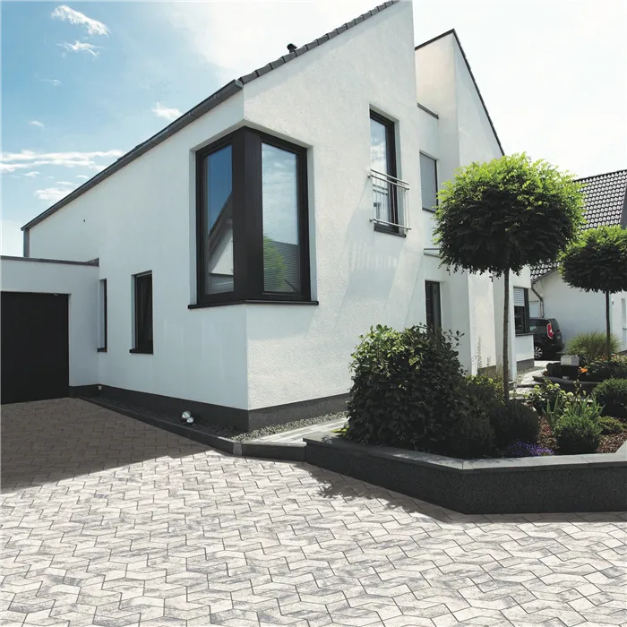 SEMMELROCK ARTE Smart / dlažba se zkosenou hranou, výška 6 cm, PaveLock System - bíločerná