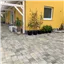 SEMMELROCK CITYTOP Elegant Kombi protect / dlažba se zkosenou hranou, výška 8 cm, PaveLock System - bíložlutočerná