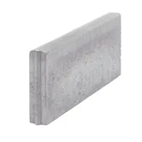 SEMMELROCK ZAHRADNÍ OBRUBNÍK / 100x5x20 cm, horní plocha oblá - šedá