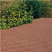 SEMMELROCK CITYTOP Obdélník / dlažba se zkosenou hranou 20x10x6 cm - červená