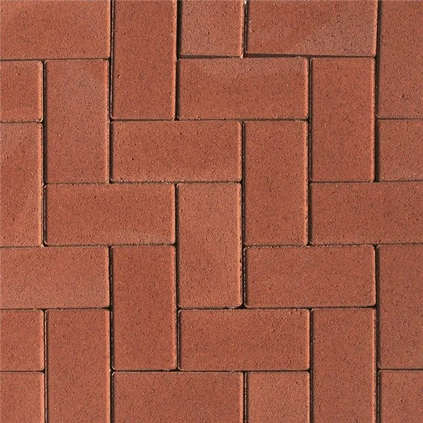 SEMMELROCK CITYTOP Obdélník / dlažba se zkosenou hranou 20x10x8 cm - červená