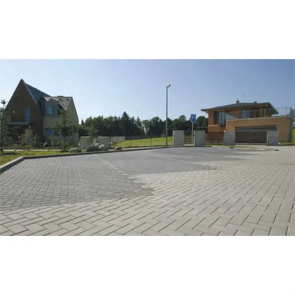 SEMMELROCK CITYTOP Obdélník / dlažba se zkosenou hranou 20x10x8 cm - šedá