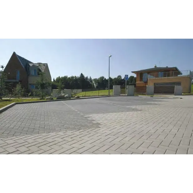 SEMMELROCK CITYTOP Obdélník / dlažba se zkosenou hranou 20x10x8 cm - šedá