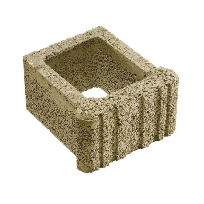 SEMMELROCK JEŠTĚDSKÝ KÁMEN / tvarovka pro zpevnění svahu 31x33x19 cm - okrová