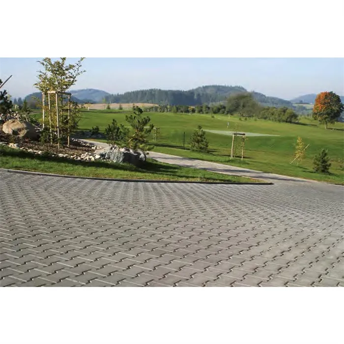 SEMMELROCK ÍČKO 10 / dlažba bez zkosené hrany (hladká) 20x16,5x10 cm - šedá