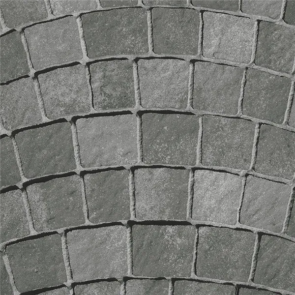 SEMMELROCK ARTE Pražská kostka / klínový prvek - šedočerná stínovaná