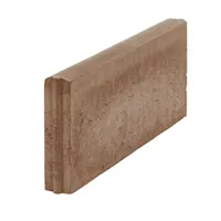 SEMMELROCK ZAHRADNÍ OBRUBNÍK / 50x5x20 cm, horní plocha oblá - karamelová