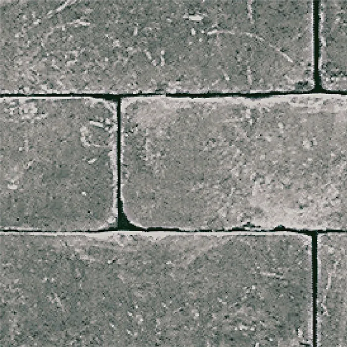 SEMMELROCK CASTELLO / plotový systém - poloviční kámen 20x20x14 cm, otloukaný povrch, rustikální vzhled, nepravidelné hrany - šedá