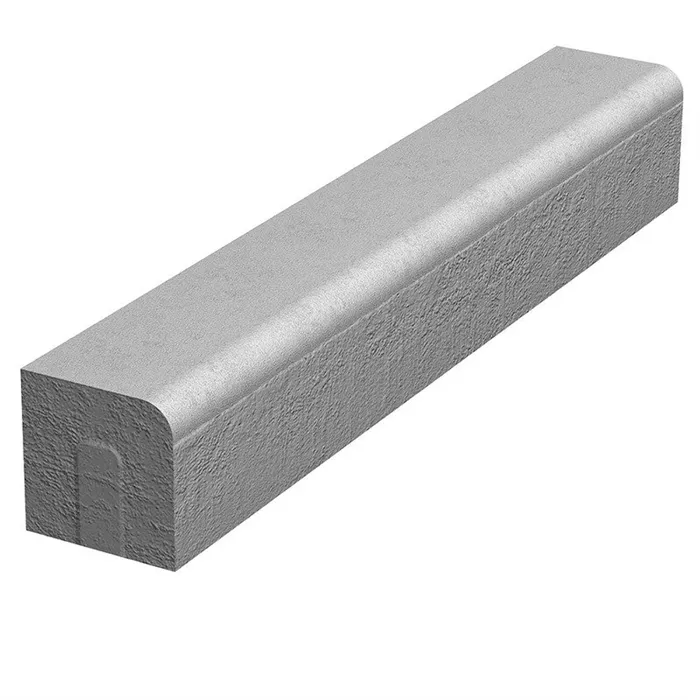 SEMMELROCK NÁJEZDOVÝ OBRUBNÍK I / 100x15x15 cm, hloubka zapuštění 10 cm - šedá