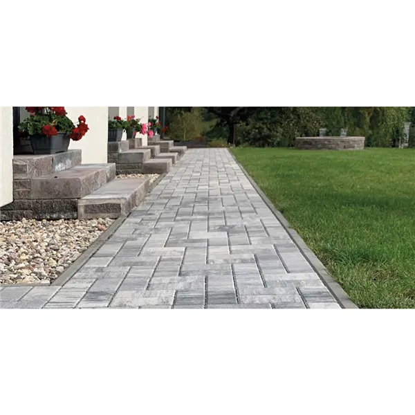 SEMMELROCK NARDO / dlažba se zkosenou hranou 20x10x4 cm - bíločerná