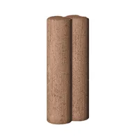 SEMMELROCK DUOFIX / obrubník 9,4x6x25 cm, plný beton - karamelová