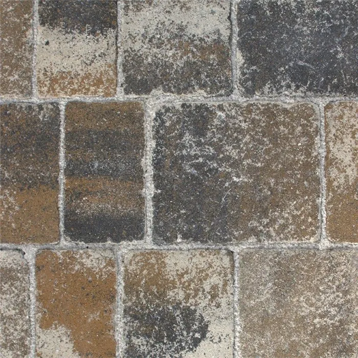 SEMMELROCK APPIA ANTICA / dlažba otloukaná 19,2x15,1x8 cm, nášlapná vrstva v jemném stínování - lávově šedá melír.