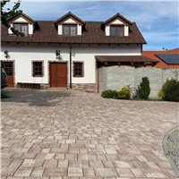 SEMMELROCK APPIA ANTICA / dlažba neotloukaná 19,2x15,1x8 cm, nášlapná vrstva v jemném stínování - lávově červená melír.