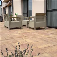 SEMMELROCK CITYTOP Grande kombi protect / dlažba s mikro zkosenou hranou, výška 6 cm - triomix podzim