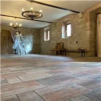 SEMMELROCK CITYTOP Grande kombi protect / dlažba s mikro zkosenou hranou, výška 6 cm - bíločervenočerná