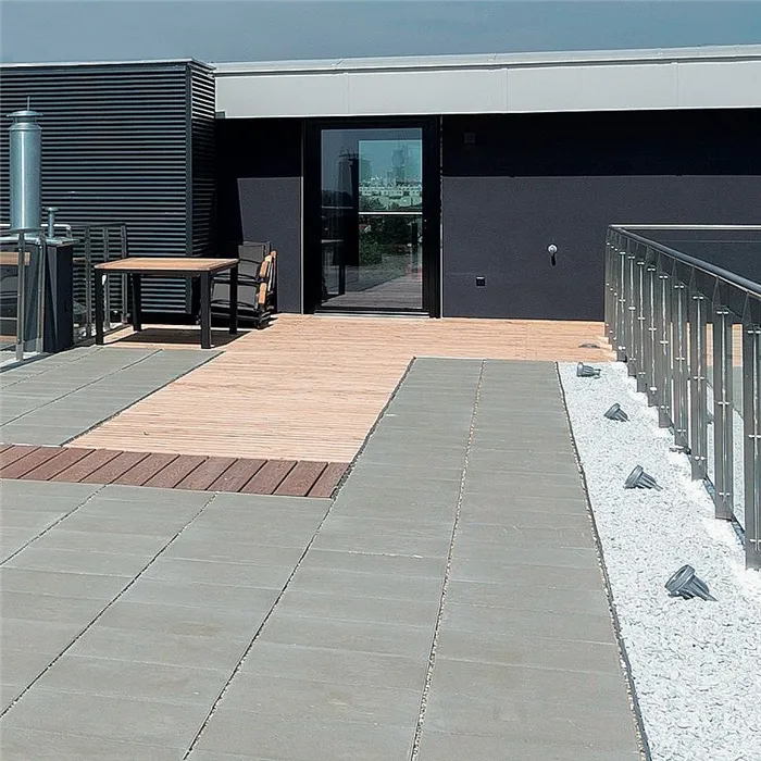 SEMMELROCK ZAHRADNÍ DLAŽDICE ELEGANT / dlaždice 30x30x5 cm, mírně sražené hrany - šedá