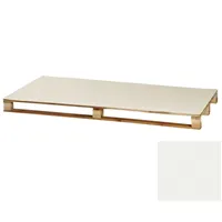BAUDER / FPO VBL 14 poplastovaný plech tabule (1 × 2 m = 2 m²) - sněhově bílá