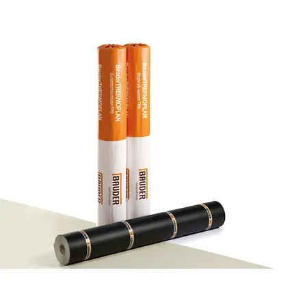 BAUDER / THERMOPLAN TL18 (0,5 × 10 = 5 m²) - stříbřitě šedá