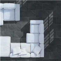 SEMMELROCK AIRPAVE MONARO / porcelánové dlaždice 90,5x60,5x2 cm - nocturno