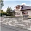 SEMMELROCK RIVAGO / plotový systém - prodloužený kámen 60x20x16 cm, zdicí systém s hladkou pohledovou stranou - šedohnědočerná