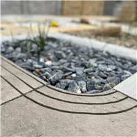 SEMMELROCK BRADSTONE LIAS / bazénový lem - základní prvek 80x30x3,3-5,8 cm - šedohnědá