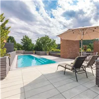 SEMMELROCK LUSSO TIVOLI / dlaždice s rovnými hranami 60x30x4,5 cm - krémově bílá