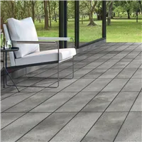 SEMMELROCK LUSSO VULCANO / dlaždice se zkosením a vzhledem vulkanického tufu 30x30x4 cm - granit antracitová