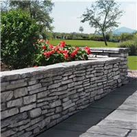 SEMMELROCK BRADSTONE MILLDALE / zeď - sloupková krycí deska 60x60x4 cm - šedá melírovaná