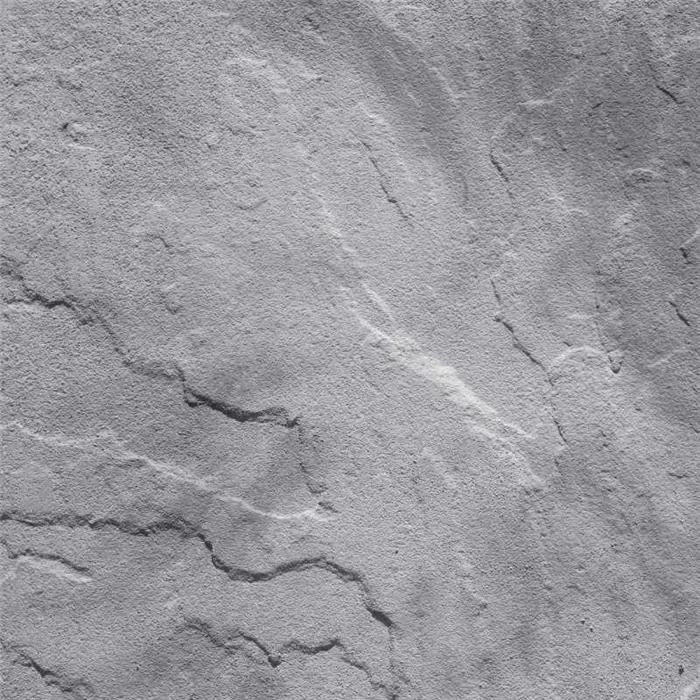 SEMMELROCK BRADSTONE MILLDALE / mix velkoplošných dlaždic, výška 3,8-4,2 cm, strukturovaný povrch - šedá melírovaná